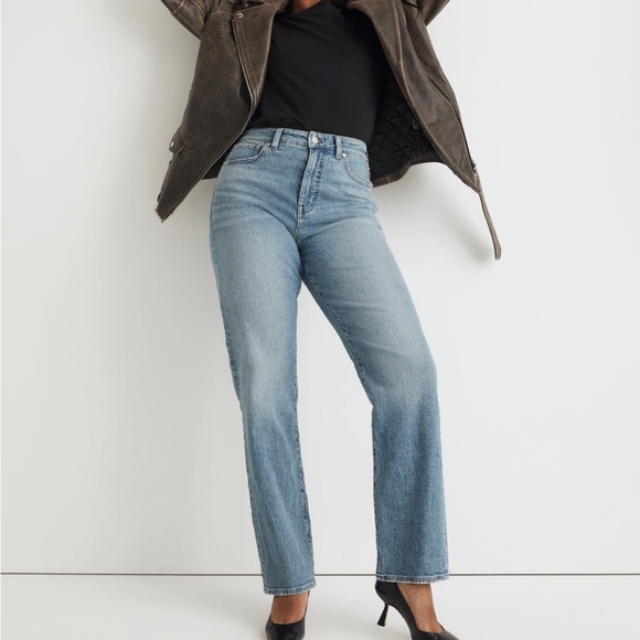 NWOT Madewell The Petite Curvy '90s Straight Jean rondell - Picture 1 of 6